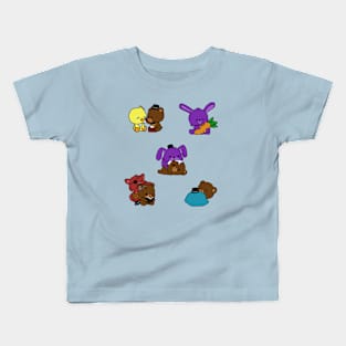 cute fnaf chibi Kids T-Shirt